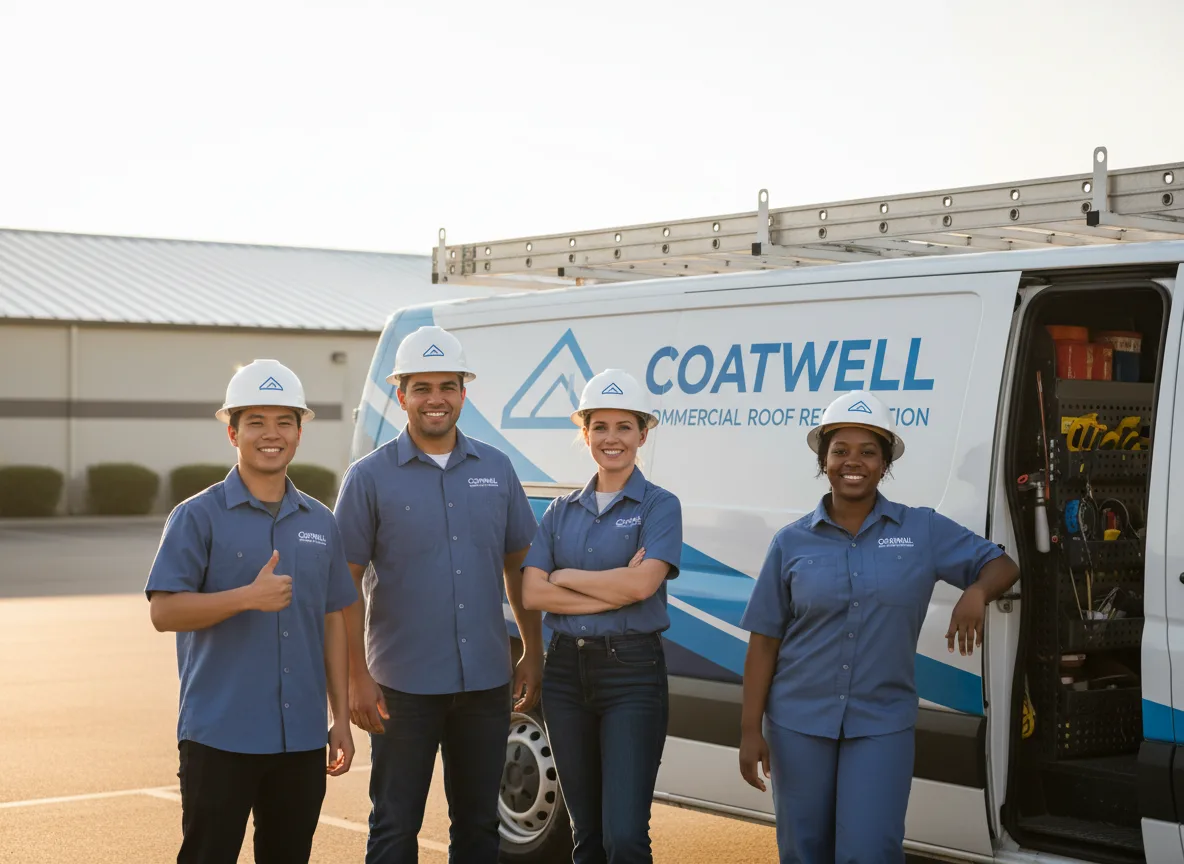 Commercial roof coating company in Flower Mound, TX